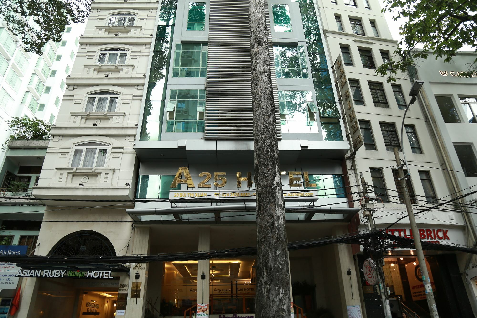 A25 Hotel - 20 Bui Thi Xuan Ho Chi Minh-staden Exteriör bild